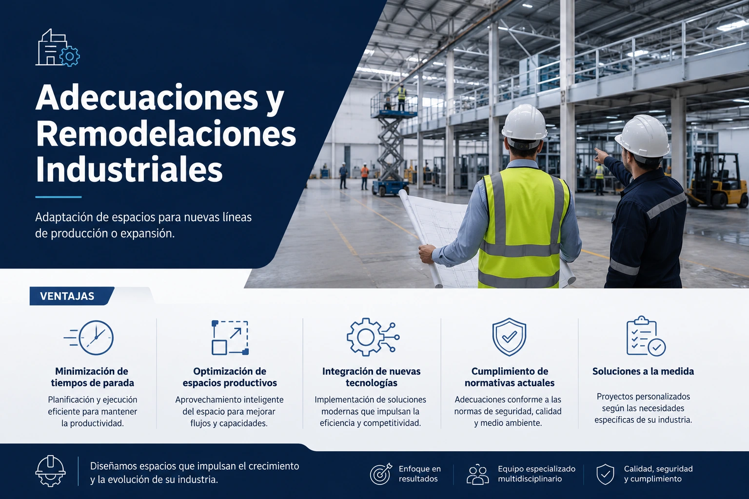 Adecuaiones y Remodelaciones Industriales