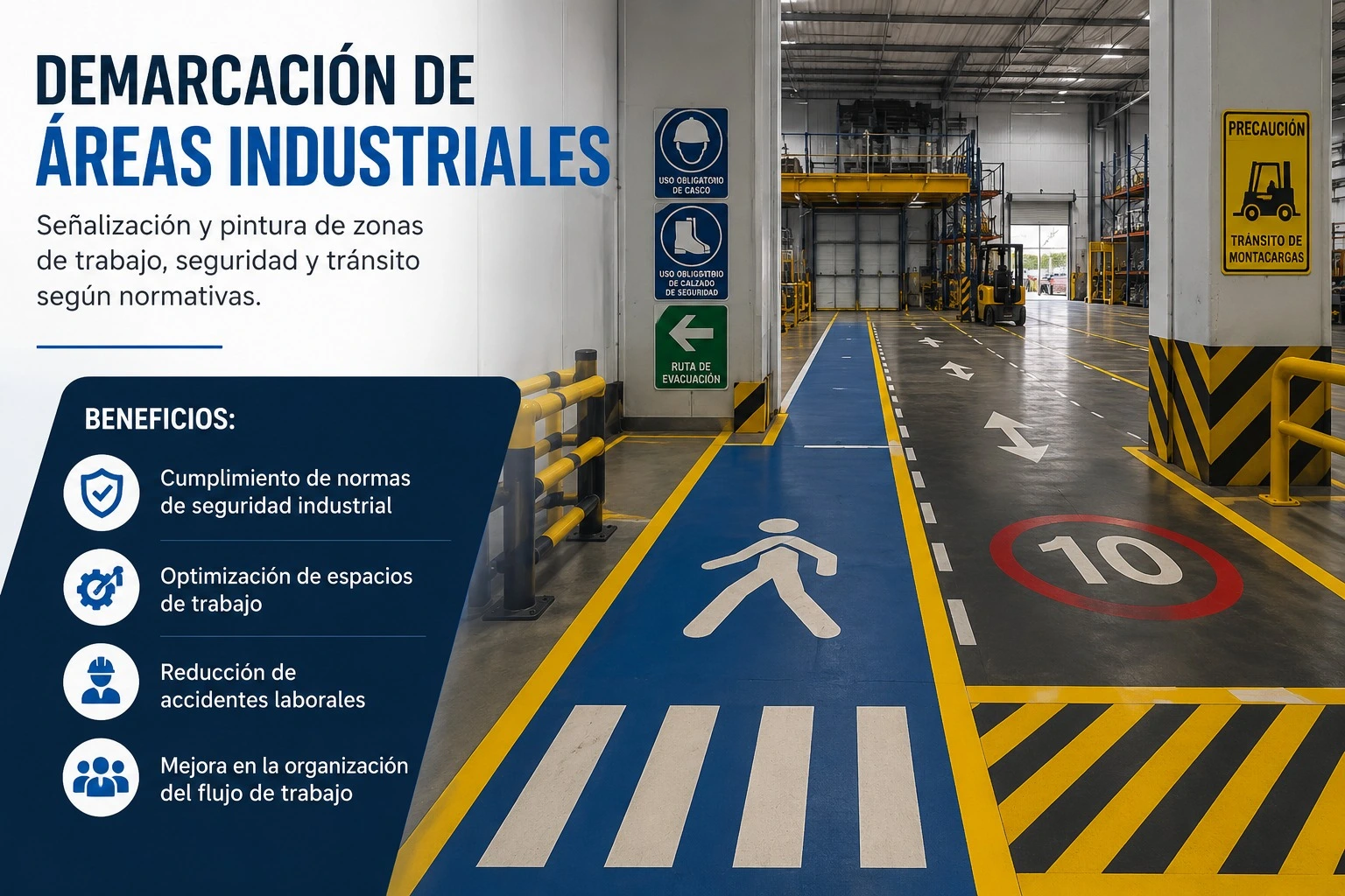 Demarcación de Áreas Industriales