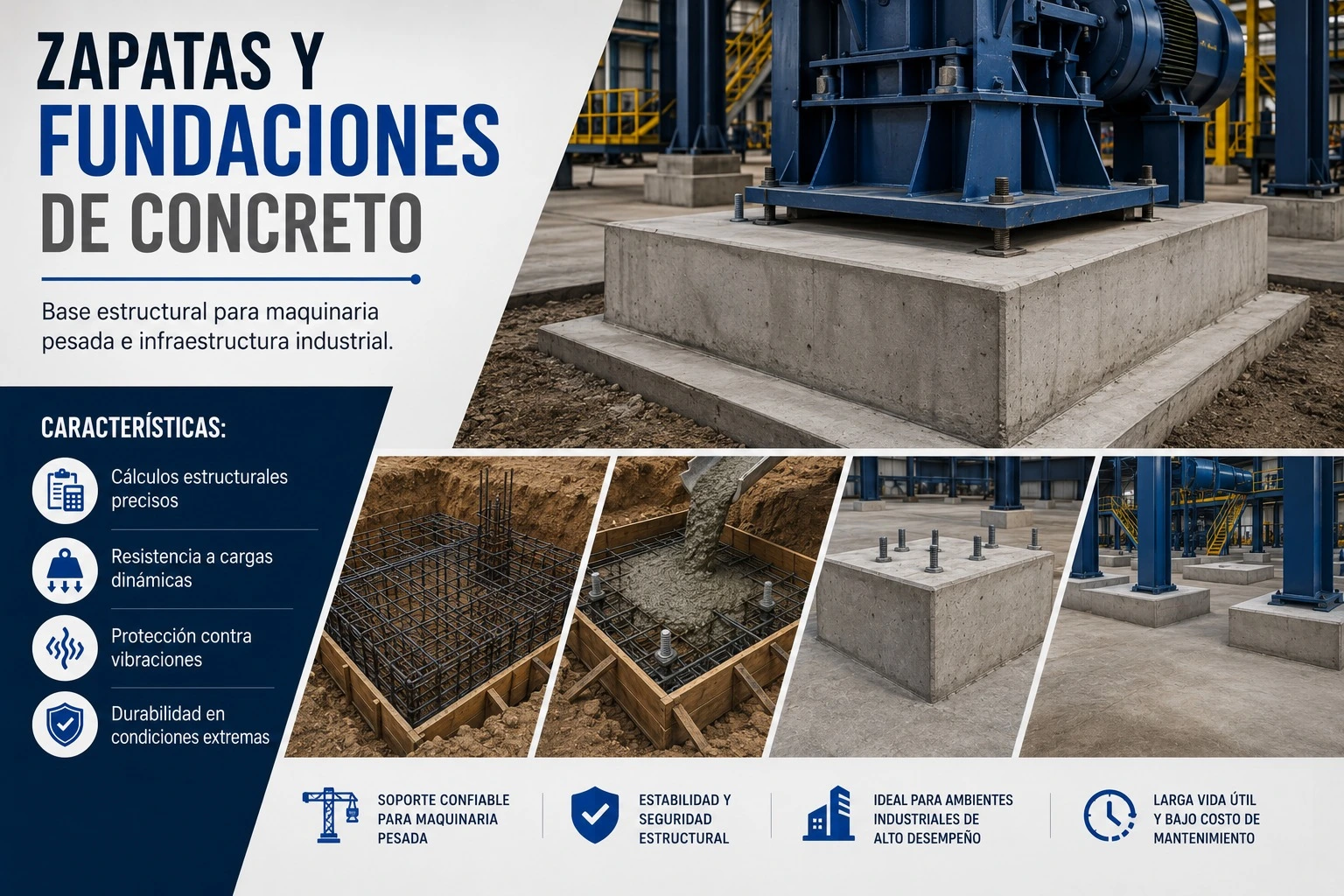 Zapatas y Fundaciones de Concreto