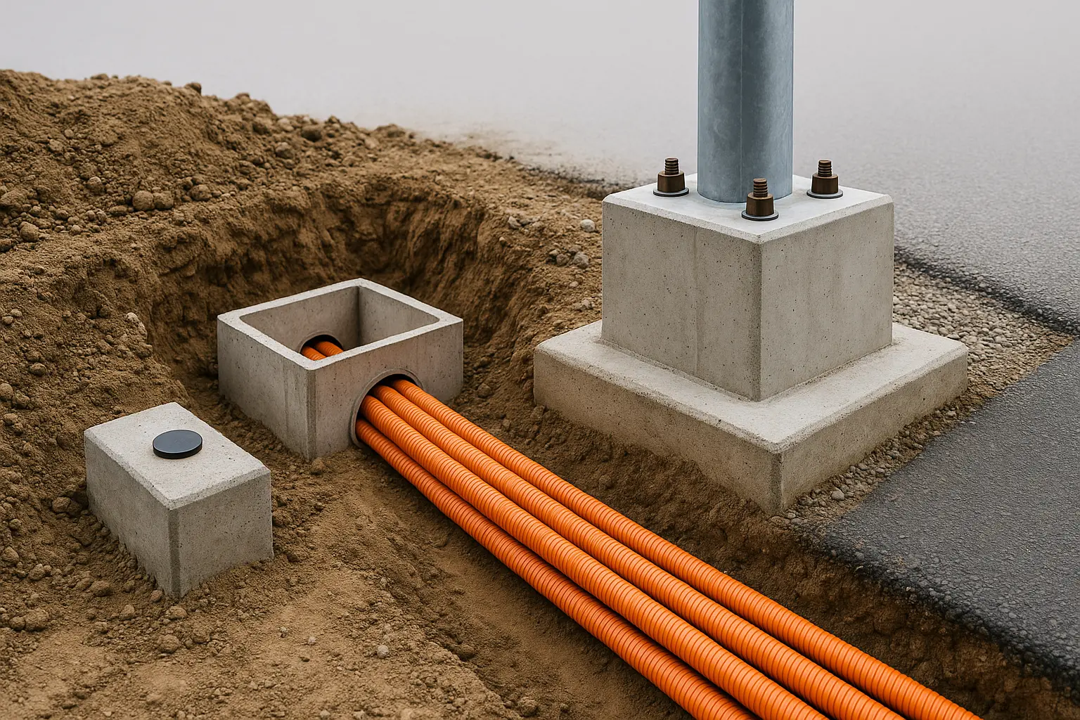 Obra civil industrial con precisión y cumplimiento
